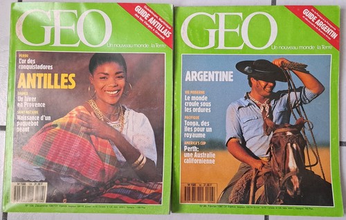 Lot magazines geo 1987 - lot,