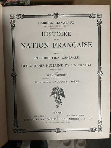 Histoire nation - histoire, la
