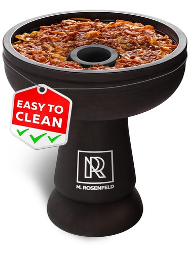 Black silicone hookah - hookah, set