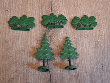 5 x Buisson arbre LEGO VINTAGE 