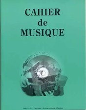Cahier De Musique: 12 Portées Et Page Ecriture (27 x 21), Unknown