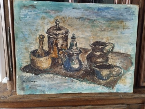 Tableau nature morte henocque - nature,