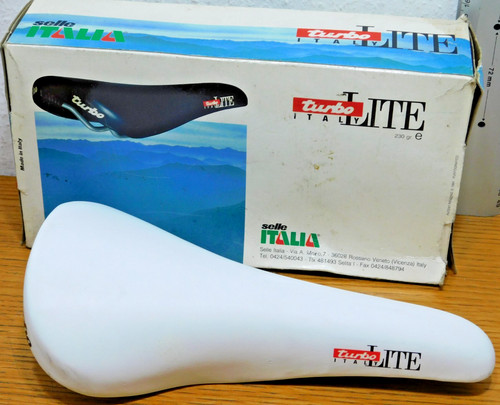 Vintage selle cuir velo - selle, de