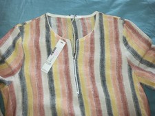 robe longue en 100% lin neuf t