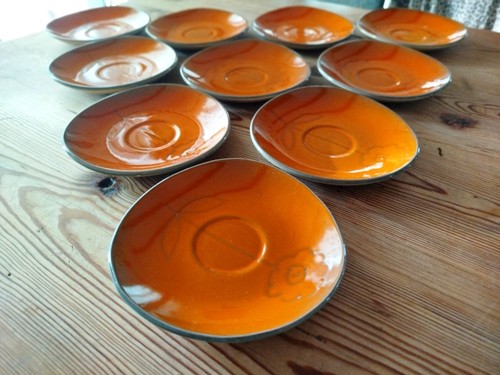 Lot soucoupes niderviller - 10,