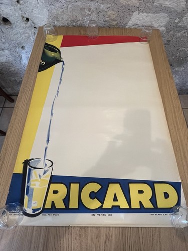 Affiche bistrot ricard - affiche,