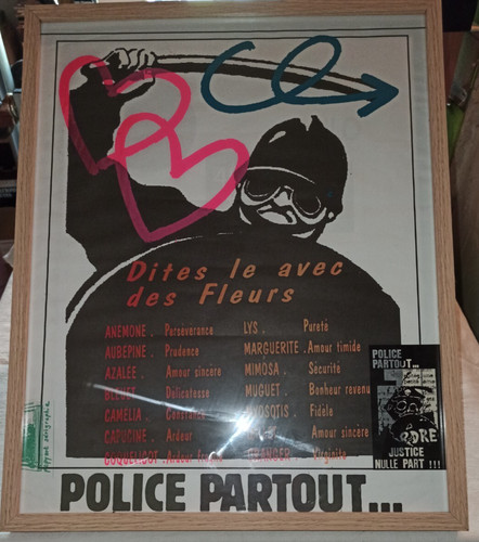 Affiche mai la police - -,