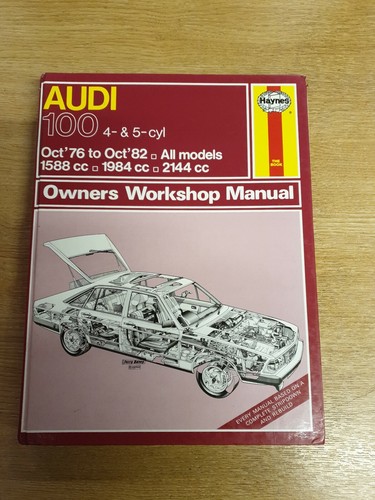 Manuel atelier audi - 100, 1976