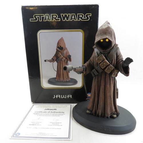 Jawa star wars statue limited - star,