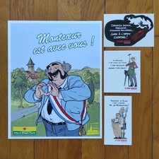 Ex-libris 21x30 et 3 autocollants Les Vieux Fourneaux - Lupano/Cauuet - Dargaud