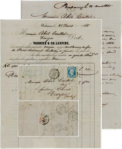 France 1865 bordeaux boite - france,
