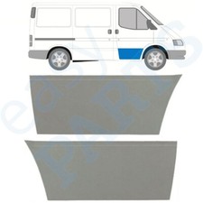 FORD TRANSIT 1985-2000 Tole de reparation de Porte / Paire