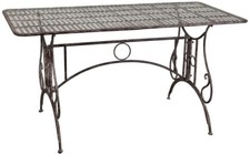 Table De Jardin En Fer