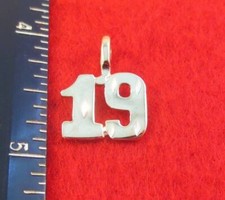 14KT Or EP Numéro 19 "