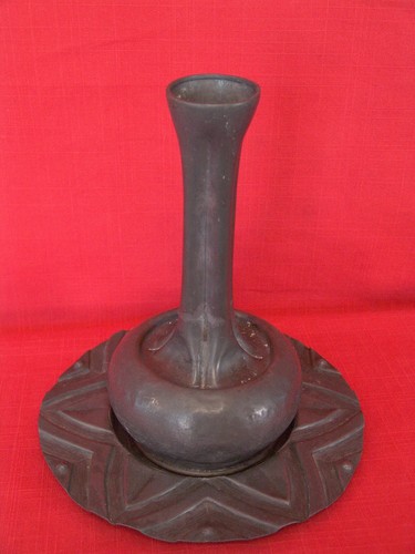 Vase art déco étain - déco, en