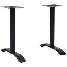 Pieds de table de bistro 2 pcs