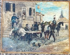Tableau Ancien Signé Peinture