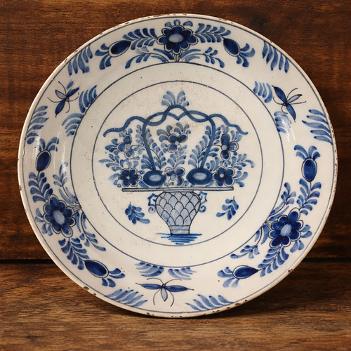Assiette delft xviiie - delft,