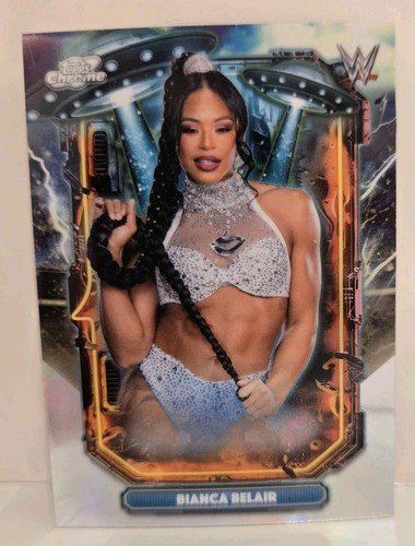 Bianca belair wwe topps - wwe,