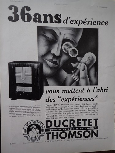 Radio ducretet thomson - radio,