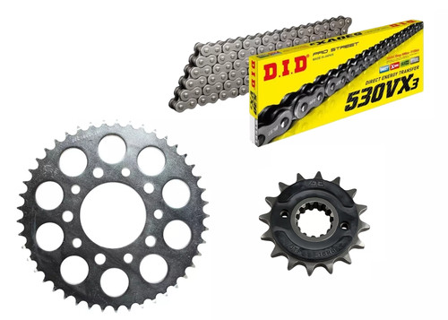 Kit transmission chaîne 530 - chaîne,