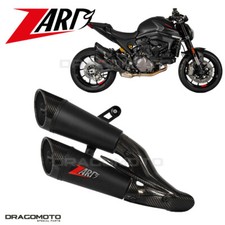 MONSTER 937 DUCATI 2021 2022 ZARD Pot échappement Noir RC CC ZDU130S10SCR-B