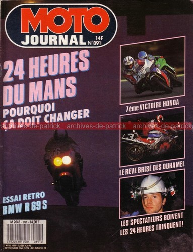 Moto journal 891 test - ,