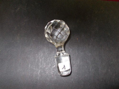 Ancien bouchon carafe en - de, carafe,