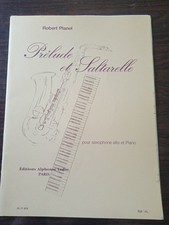 Prelude et saltarelle Saxophone Alto et piano