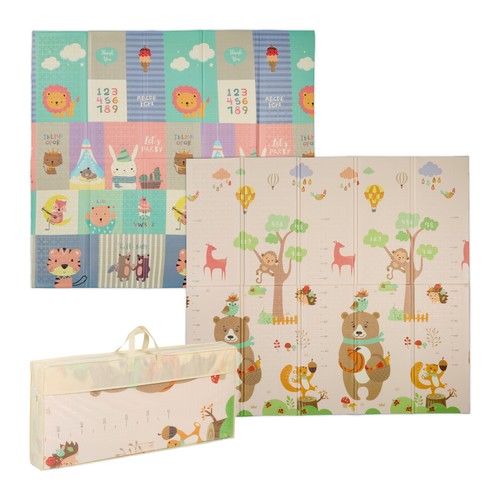 Tapis jeu animaux lettres - tapis,