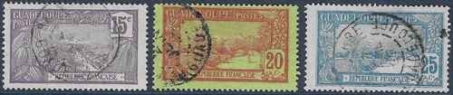 Timbres guadeloupe colonies - timbres,