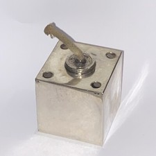 KIRBY BEARD Briquet de Table à mèche métal Argenté lighter petrol