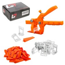 Système de Nivellement 6000x Haut Zuglaschen 2mm+1000x Cale + Griffe Carreaux