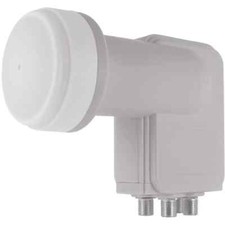 Double Tête universelle LNB parabole Monobloc 2 sat 1 Sortie neuf astra hotbird