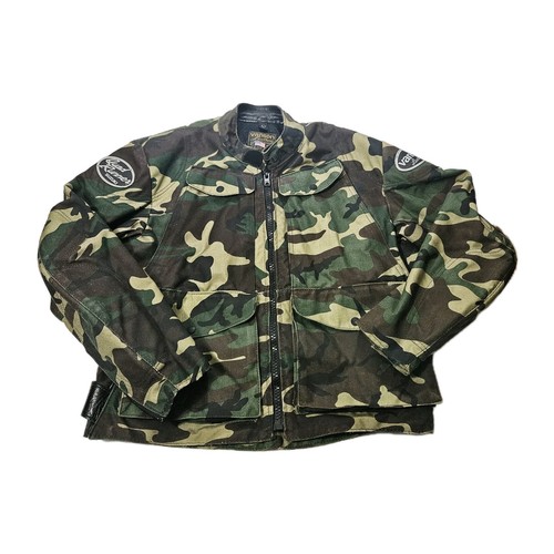 Vanson leathers camo jacket - vanson,