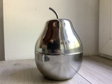 SUCRIER POIRE EN INOX VINTAGE