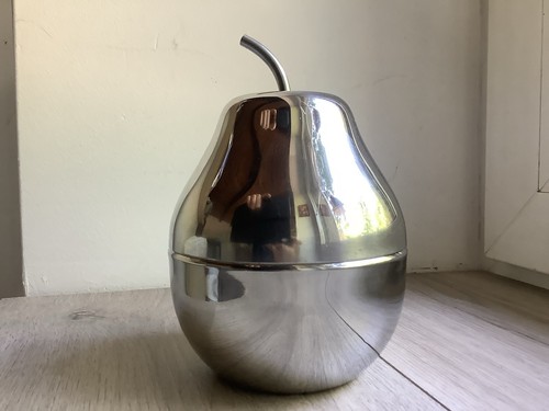 Sucrier poire inox vintage - poire,