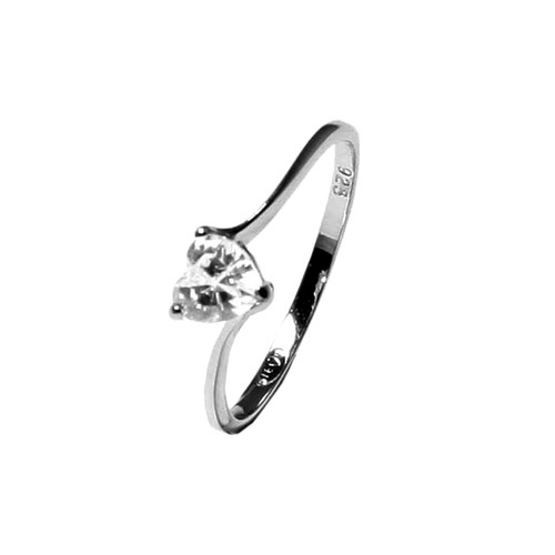 Bague argent 925 rhodié - bague,