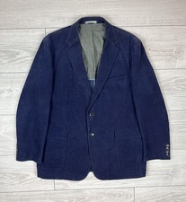 Veste blazer bleu - , velours