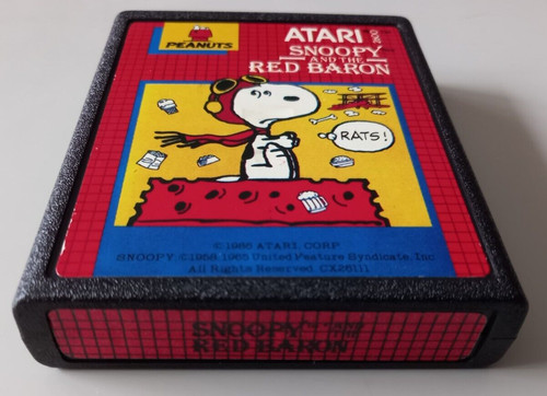 Jeu atari 2600 snoopy - jeu,