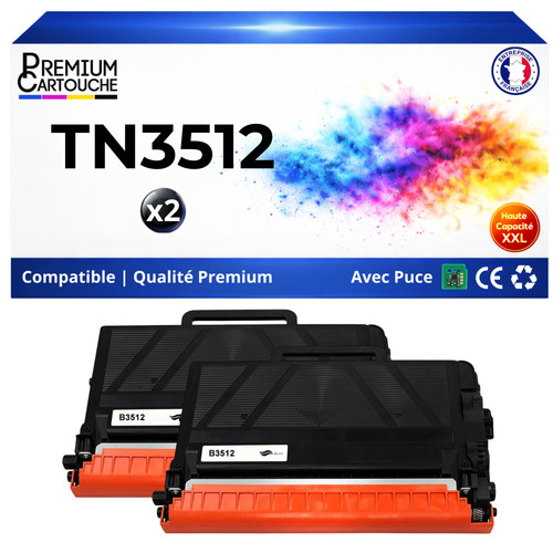Tn3512 3512 lot 2 toners - tn3512, de