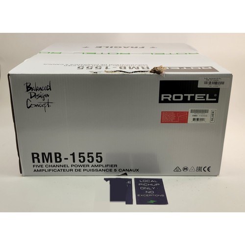 Rotel rmb 1555 amplifier - rotel,