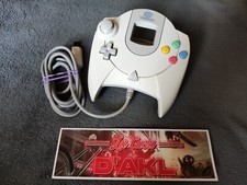 Manette Blanche Sega Dreamcast - OFFICIELLE FONCTIONNELLE - HKT-7700 - TBE