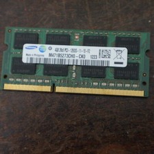 barrette ram memoire SAMSUNG M471B5273CH0 pc3-12800S DDR3-1600 4Go LAPTOP