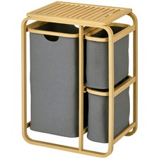 HOMCOM Panier à linge