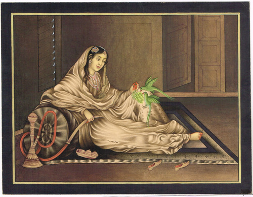Moghol peinture miniature - moghol,