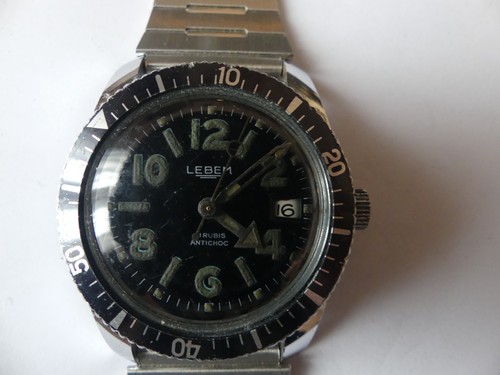 Montre vintage homme lebem - vintage,