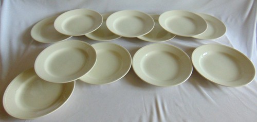 Assiettes plates faience - assiettes,
