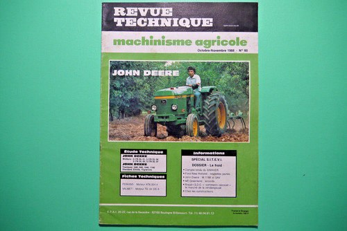 Revue technique machinisme - technique,