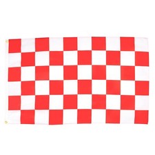 - Drapeau Damier Rouge et